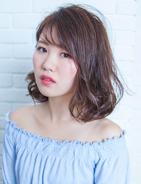 耳かけ大人可愛いボブ ヘアスタイル サロン Crede Group