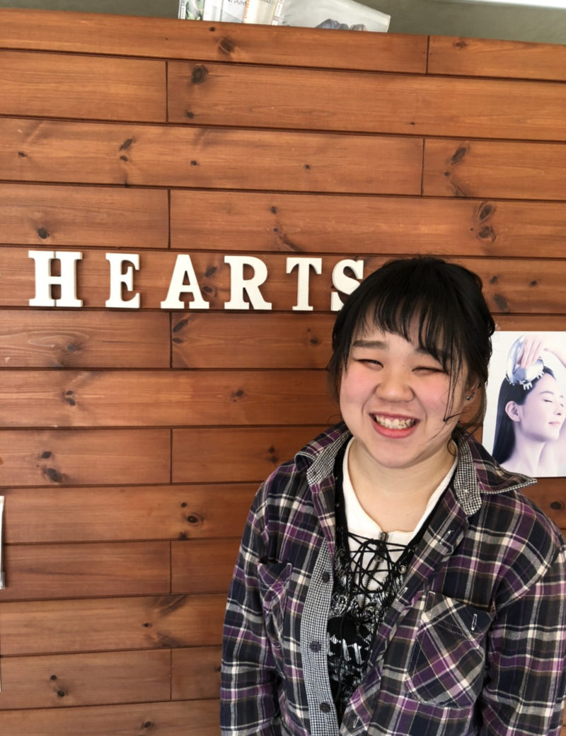 佐々木 彩華 Hearts Hair S上安 店舗紹介 サロン Crede Group